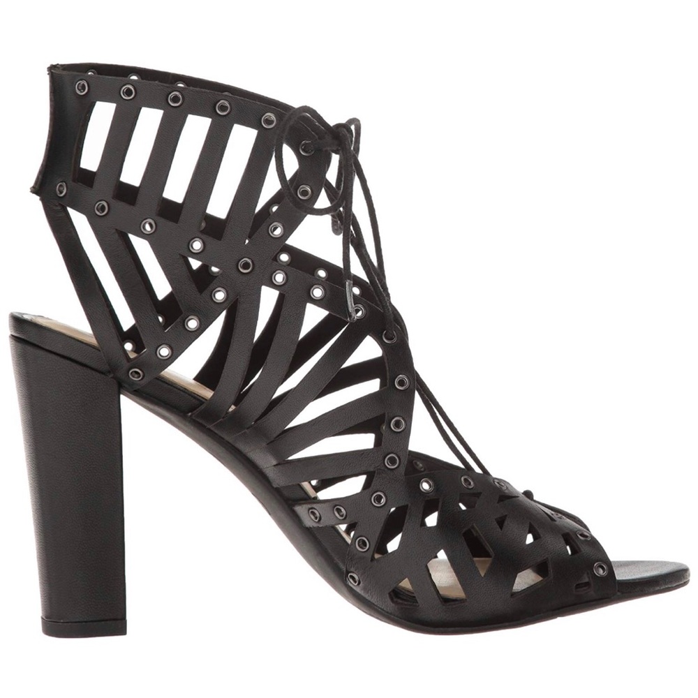 Jessica Simpson Women Black Emagine Heeled Sandal